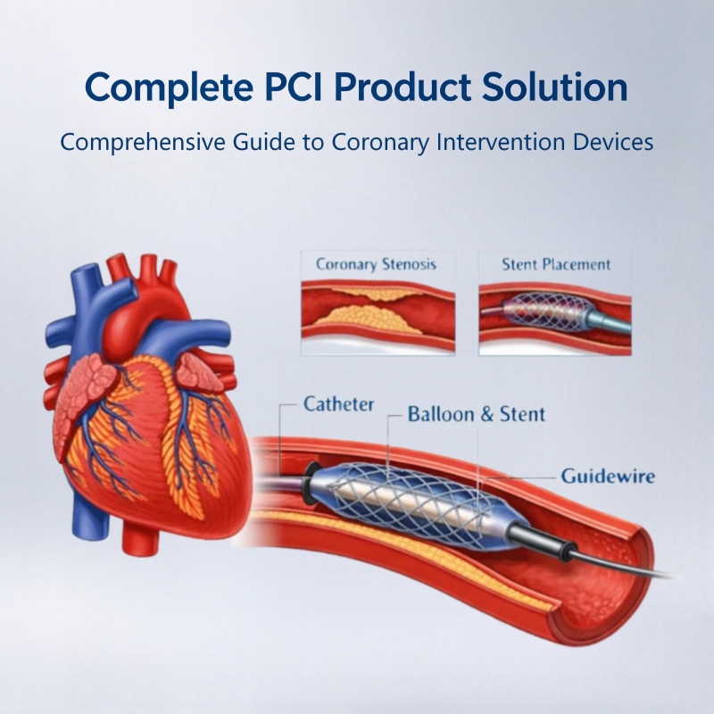 Soluciones completas de productos para ICP: Una guía exhaustiva de dispositivos para intervención coronaria